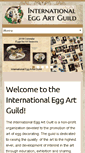 Mobile Screenshot of internationaleggartguild.com